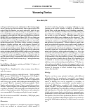 Cover page: Worsening Tinnitus