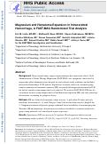 Cover page: Magnesium and Hematoma Expansion in Intracerebral Hemorrhage: A FAST-MAG Randomized Trial Analysis.